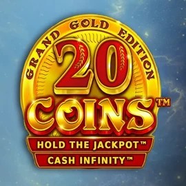 20 Coins Grand Gold Edition slot logo by Wazdan at Viu Viu Casino