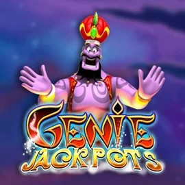 Genie Jackpots game by Blueprint Gaming – logo hosted on Viu Viu Casino
