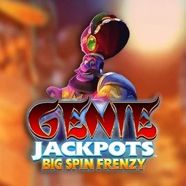 Genie Jackpots: Big Spin Frenzy slot visual from Blueprint Gaming available on viuviucasinoo.nl