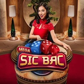 Mega Sic Bac slot logo by Pragmatic Play at Viu Viu Casino