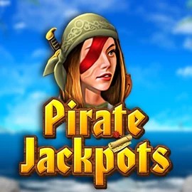Pirate Jackpots slot logo by Belatra Games at Viu Viu Casino