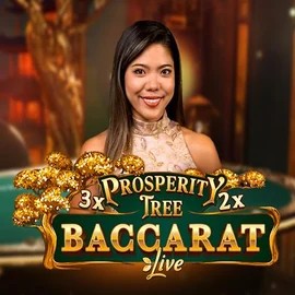 Prosperity Tree Baccarat by Evolution, showcased at viuviucasinoo.nl – game logo