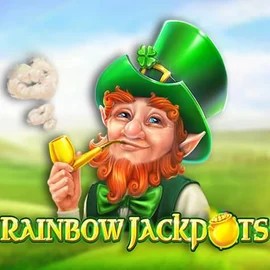 Official Jackpots logo: Rainbow Jackpots by Red Tiger Gaming at Viu Viu Casino